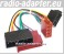 Ford KA 1997 - 2007 Car Radio Wiring Harness, ISO Lead