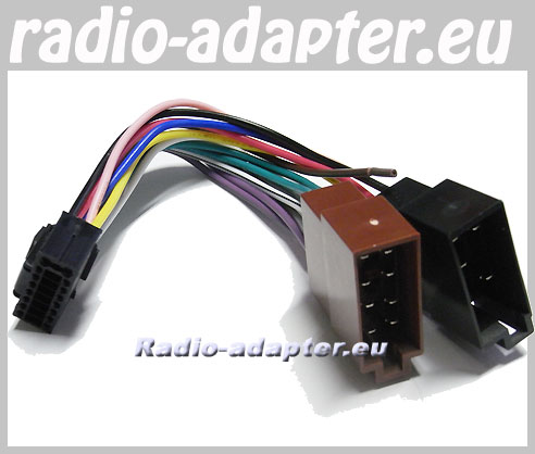 JVC KD-AV 7001, KD-AVX 1 Car Radio Stereo ISO Wiring Loom ... car radio wire harness wiring iso lead hifi 