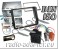VW Caddy radio dash kit double DIN, car radio installation kit