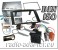 VW T5 Transporter radio dash kit double DIN, car radio installation kit 
