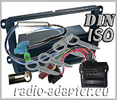 VW Jetta radio dash kit, car radio installation kit DIN 2005 onwards 