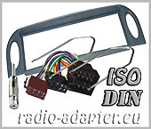 Citroen C5 2001 - 2005 radio installation kit, fascia + harness + aerial adaptor