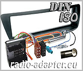 Peugeot 107 radio dash kit compo, car stereo fitting kit