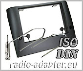 Fiat Stilo 2 DIN radio dash kit ISO, fascia panel + aerial adaptor + removal keys