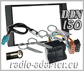 Ford Focus fascia panel double DIN + harness adaptor, car stereo fitting kit