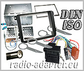 VW Passat CC radio dash kit double DIN, car radio installation kit 2008 onwards