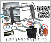 VW Crafter radio dash kit double DIN, car radio installation kit 2006 onwards 