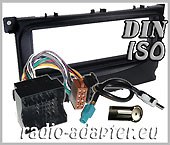 Ford Mondeo 2007 > Radio Dash Kit Compo black glossy, Stereo Fitting Kit