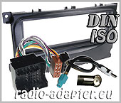 Ford Mondeo 2007 > Radio Dash Kit Compo Black, Stereo Fitting Kit