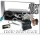 Ford Transit radio dash kit silver + Aerial adaptor + ISO Harness Adaptors