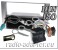 Ford Focus radio dash kit silver + Aerial adaptor + ISO Harness Adaptors