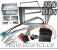 Seat Leon radio dash kit double DIN, car radio installation kit 2005 onwards