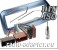 Ford KA fascia panel blue + harness adaptor radio installation kit