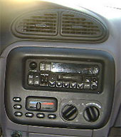 Jeep Cherokee radio 1988 - 2001