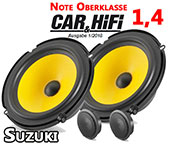 Suzuki SX4 Speaker Pair Front Door 2 Way System High Quality Kit 