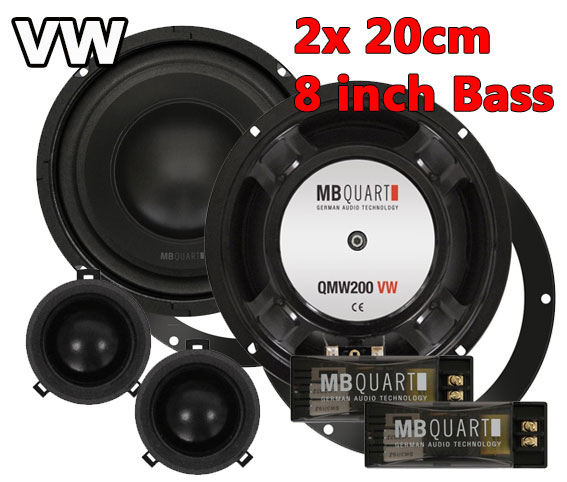 8 inch component speakers