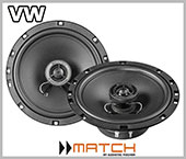 VW Golf IV car speakers upgrade loudspeaker kit front door