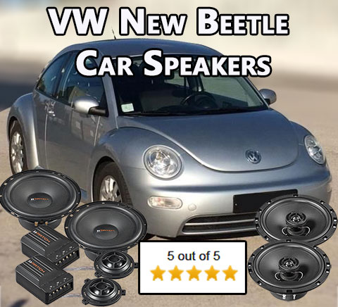 VW New Beetle car speakers