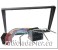 Opel Corsa C ab 2000 - 2004 Radioblende, Doppel DIN schwarz