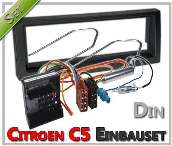 Citroen C5 Radio Einbauset DIN
