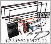 Citroen C2 C3 Radioblende Radioadapter DIN Autoradio Einbauset