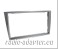 Opel Astra ab 2004 dunkelsilber Radioblende f�r Doppel DIN Schacht