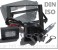 Ford Fiesta 2005-2008 Lenkrad Adapter Doppel DIN Radioeinbauset