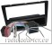 Opel Omega B ab 1999 Radioblende schwarz Autoradio Einbauset