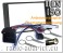 Ford Focus C-Max ab 2005 doppel DIN Autoradio Einbauset schwarz 