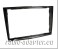 Opel Astra ab 2004 schwarz Radioblende f�r Doppel DIN Schacht