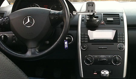 Mercedes-Benz A Klasse Doppel DIN Radio