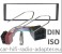 Renault Scenic Typ JM Autoradio Einbauset Radioiblende Antennenadapter