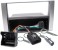 Ford C-Max 2003-2010 Lenkrad Adapter Radioeinbauset Silber