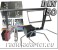 Opel Corsa C bis 2004 Radioblende dunkelsilber Doppel DIN Blechrahmen