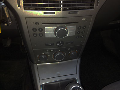Opel Astra H Autoradio