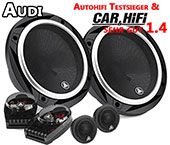 Audi A4 B6, Audi A4 B7 Auto Lautsprecher Paar vorne JL-Audio C2-650