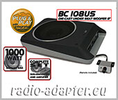 Caliber BC108US 20 cm Aktiv-Subwoofer 1000 Watt