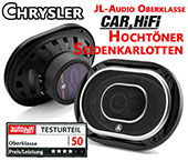 Chrysler 300M Auto Lautsprecher Heck Testsieger JL-Audio C2-690x