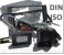 Ford Fusion ab 2005 Lenkrad Adapter, 2 DIN Radioblende Antennenadapter