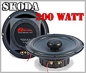 Skoda Roomster Auto Lautsprecher, Boxen 200 Watt DD CXS 6.5