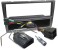 Opel Meriva 2003 - 2006 Lenkrad Adapter, Radioblende dunkelsilber, Antennenadapter 