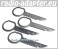 Ford Focus ab 2005 Doppel DIN Entriegelungsb�gel, Autoradio Entriegelung