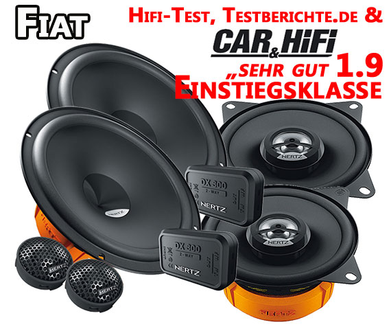Fiat Punto Lautsprecher Lautsprecher-Einbauset Für Fiat Grande