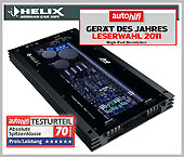Helix A4 Competition schwarz - 4 Kanal Testsieger Endstufe