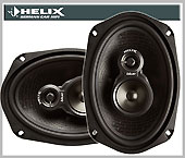 Helix B 69X, B69X, Dark Blue 3 Wege Koaxialsystem Topqualit�t 6x9 Zoll