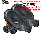 Kia Rio Typ UD Lautsprecher, Auoboxen für beide Türen vorne DSK1653