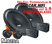 Mazda 2 Typ DE Lautsprecher Autoboxen für beide Türen vorne DSK1653