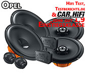 Opel Astra J Lautsprecher für beide vorderen und hinteren Türen DSK1653 DCX165