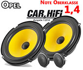 Opel Astra K Lautsprecher vorne für beide Türen Autoboxen C1 650