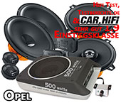 Opel Corsa D Bass + Lautsprecher Türen vorne hinten DSK1653 DCX130